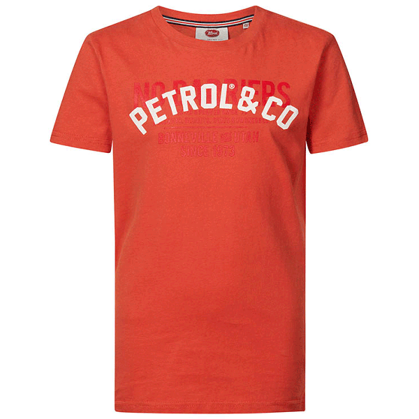 Petrol T-Shirt Schriftlogo
