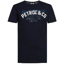 Petrol T-Shirt Schriftlogo