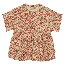 Wheat Shirt allover Flowers Volant