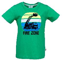 Salt & Pepper T- Shirt Fire Zone