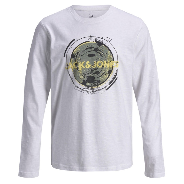 Jack & Jones Shirt lg.Arm Rundes Logo
