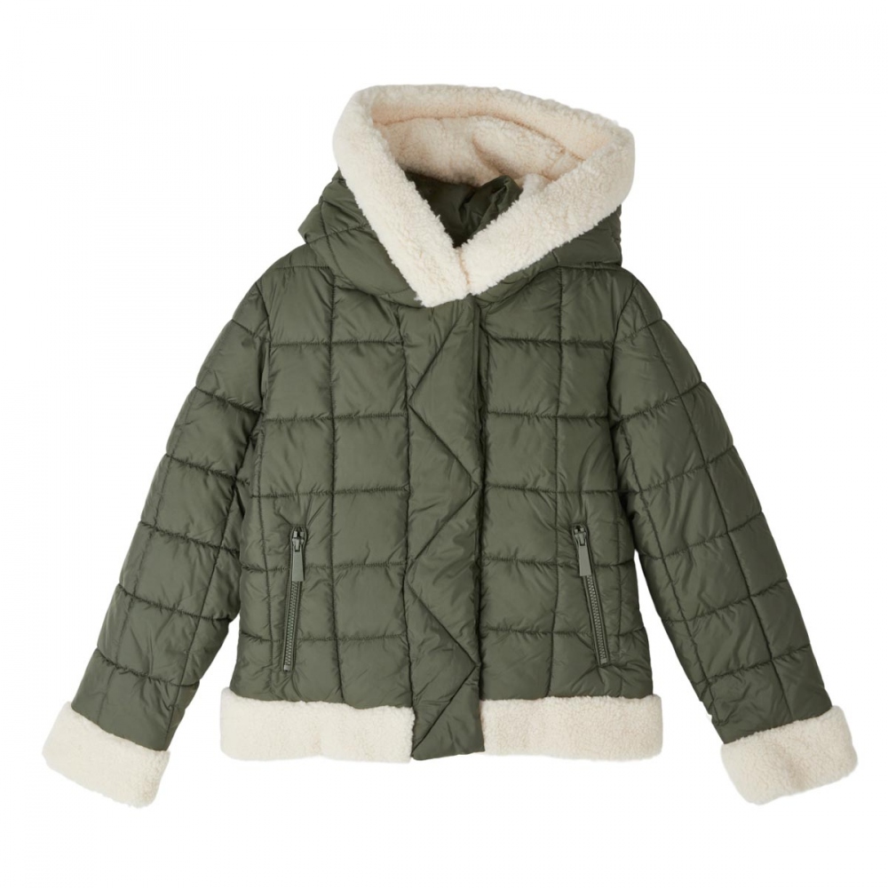 S`Oliver Outdoor Jacke Teddyfell Details