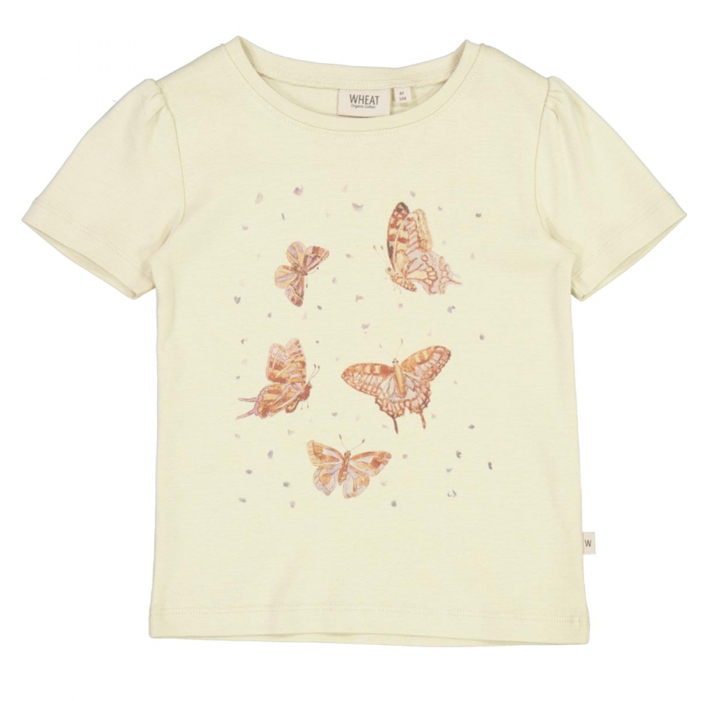 Wheat T-Shirt Schmetterling Mädchen