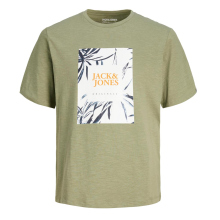 Jack & Jones T-Shirt Logo Blätterprint
